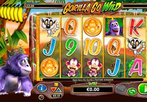 Игровой автомат Gorilla Go Wild  играть бесплатно